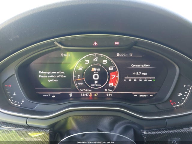 Продажа на аукционе авто 2019 Audi S5 3.0t Premium, vin: WAUB4CF50KA077656, номер лота: 44597230