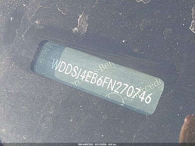 Продаж на аукціоні авто 2015 Mercedes-benz Cla 250, vin: WDDSJ4EB6FN270746, номер лоту: 44597253