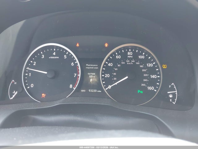 44597258 :رقم المزاد ، JTHBK1GG0D2076189 vin ، 2013 Lexus Es 350 مزاد بيع
