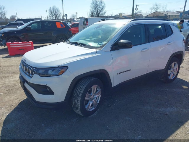 Aukcja sprzedaży 2022 Jeep Compass Latitude 4x4, vin: 3C4NJDBB3NT215987, numer aukcji: 44597264