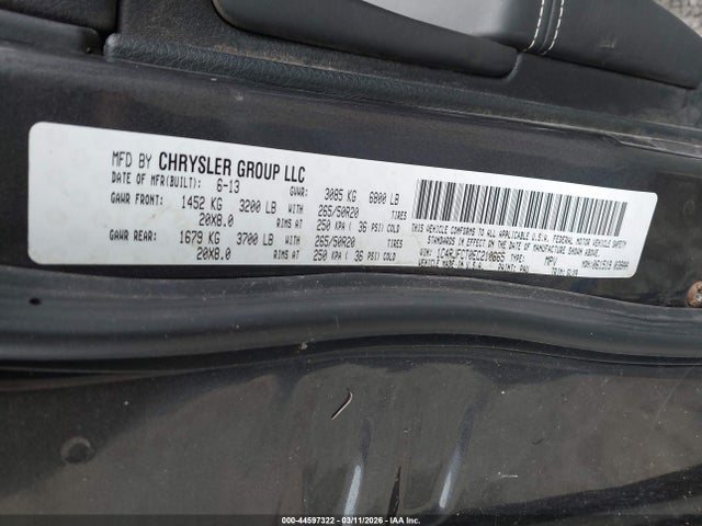 2014 JEEP GRAND CHEROKEE 1C4RJFCT0EC210665 Photo 8