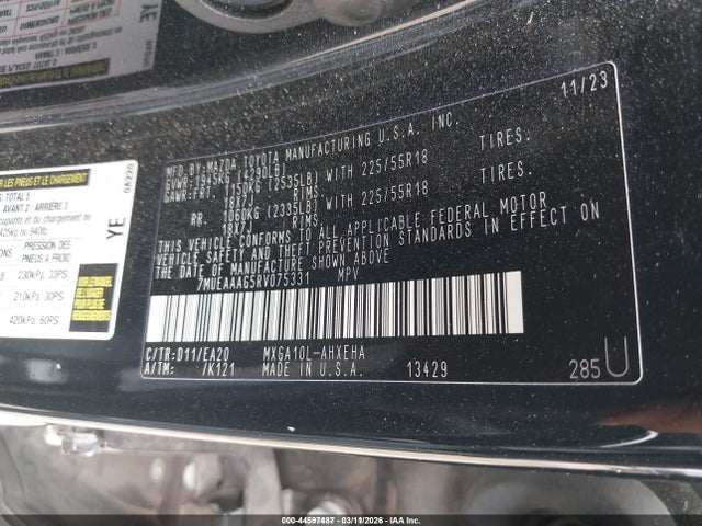 2024 TOYOTA COROLLA CROSS 7MUEAAAG5RV075331 Photo 8