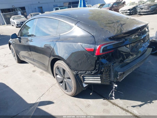 Aukcja sprzedaży 2025 Tesla Model 3 Long Range Rear-wheel Drive/standard Rear-wheel Drive, vin: 5YJ3E1EA0SF025832, numer aukcji: 44597499