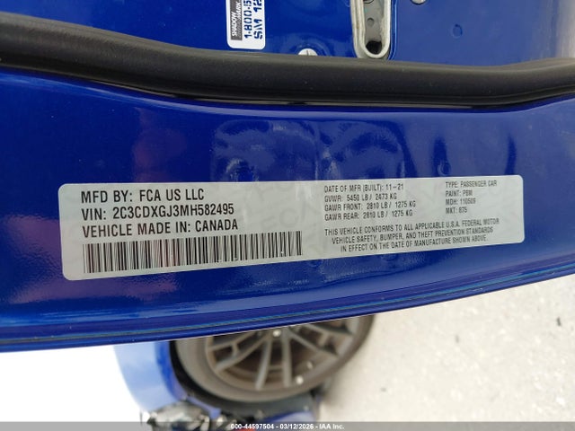 2021 DODGE CHARGER 2C3CDXGJ3MH582495 Photo 8