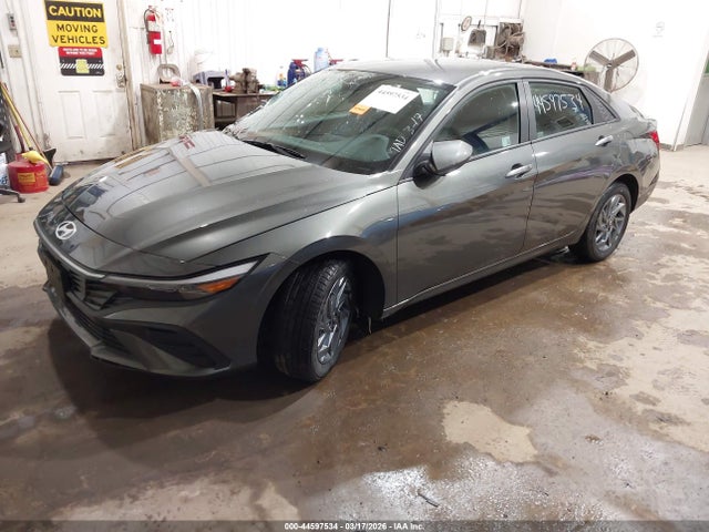 44597534 :رقم المزاد ، KMHLM4DJ8SU153650 vin ، 2025 Hyundai Elantra Hybrid Blue مزاد بيع