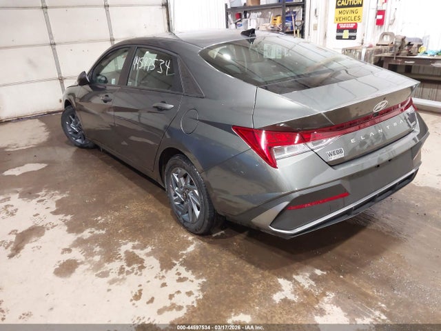 44597534 :رقم المزاد ، KMHLM4DJ8SU153650 vin ، 2025 Hyundai Elantra Hybrid Blue مزاد بيع