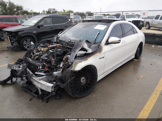 Aukcja sprzedaży 2017 Mercedes-benz Amg S 63 4matic, vin: WDDUG7JB9HA286643, numer aukcji: 44597597