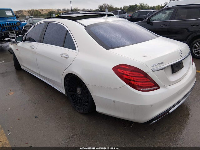 Aukcja sprzedaży 2017 Mercedes-benz Amg S 63 4matic, vin: WDDUG7JB9HA286643, numer aukcji: 44597597