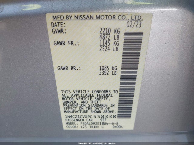 Nissan Leaf Sv Plus 60 Kwh 2023 1N4CZ1CVXPC558338 Image 9