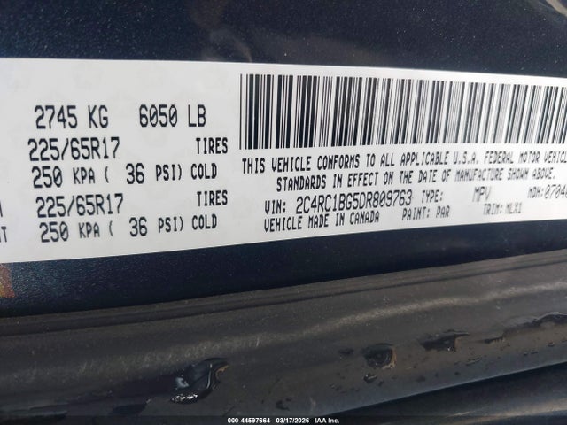 2013 CHRYSLER TOWN & COUNTRY 2C4RC1BG5DR809763 Photo 8