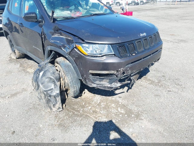 2021 Jeep Compass Sport 4x4 მანქანა იყიდება აუქციონზე, vin: 3C4NJDAB3MT601891, აუქციონის ნომერი: 44597681