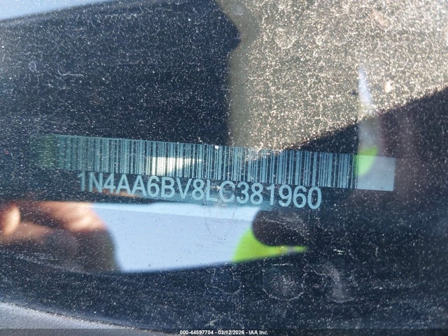 2020 NISSAN MAXIMA 1N4AA6BV8LC381960 Photo 8