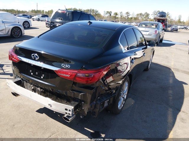 2020 Infiniti Q50 Luxe მანქანა იყიდება აუქციონზე, vin: JN1EV7AP2LM206304, აუქციონის ნომერი: 44597908