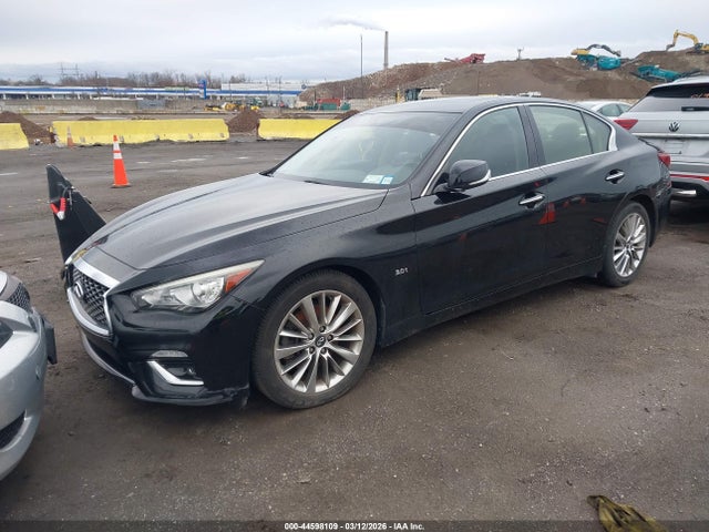 Aukcja sprzedaży 2018 Infiniti Q50 3.0t Luxe, vin: JN1EV7AP9JM591700, numer aukcji: 44598109
