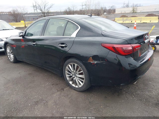 Aukcja sprzedaży 2018 Infiniti Q50 3.0t Luxe, vin: JN1EV7AP9JM591700, numer aukcji: 44598109