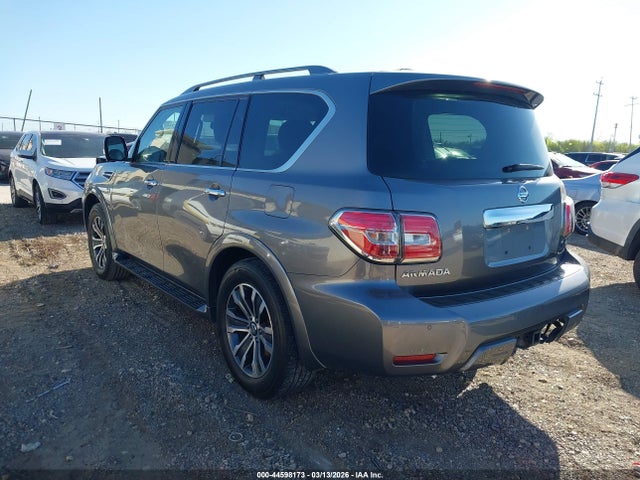 2020 Nissan Armada Sl 4wd მანქანა იყიდება აუქციონზე, vin: JN8AY2NC9L9621396, აუქციონის ნომერი: 44598173