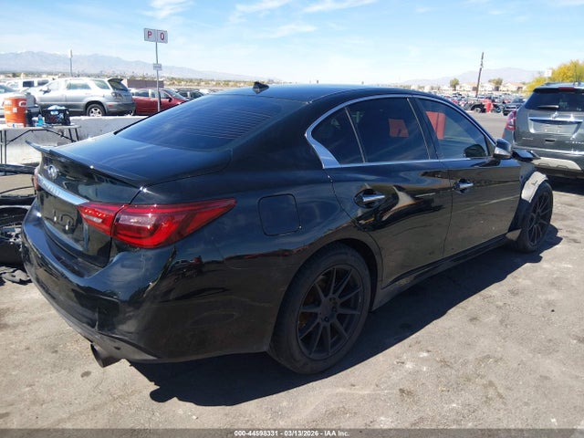 Продажа на аукционе авто 2018 Infiniti Q50 3.0t Luxe, vin: JN1EV7ARXJM443251, номер лота: 44598331