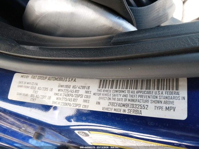 2015 FIAT 500L ZFBCFADH9FZ032552 Photo 8