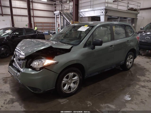 2015 Subaru Forester 2.5i მანქანა იყიდება აუქციონზე, vin: JF2SJAAC8FH474827, აუქციონის ნომერი: 44598531