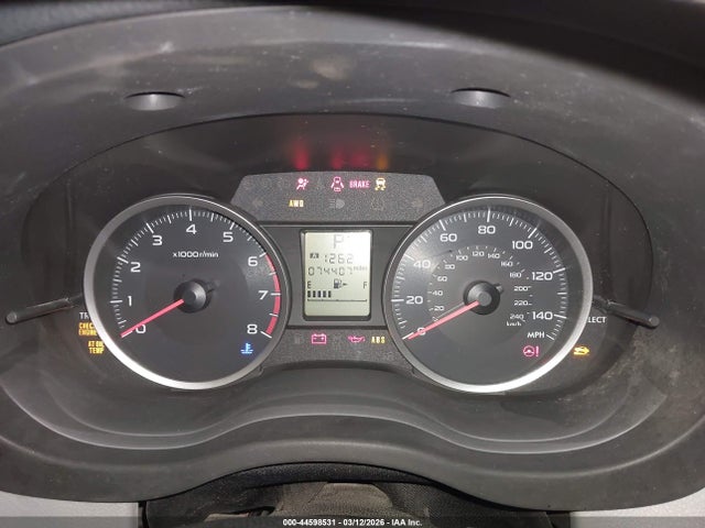 2015 Subaru Forester 2.5i მანქანა იყიდება აუქციონზე, vin: JF2SJAAC8FH474827, აუქციონის ნომერი: 44598531