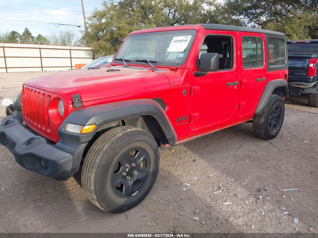 2022 JEEP WRANGLER UNLIMITED 1C4HJXDG8NW122657 Photo 1