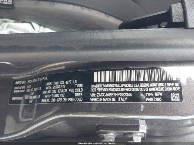 2017 JEEP RENEGADE ZACCJABB7HPG52344 Photo 8