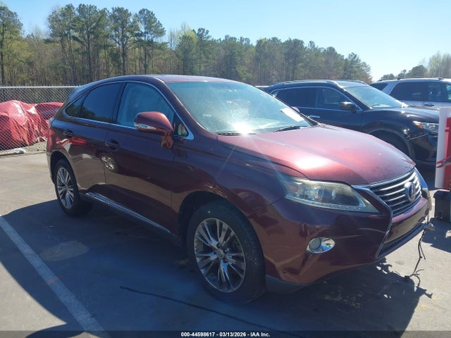 2013 LEXUS RX 450H JTJZB1BA2D2009335