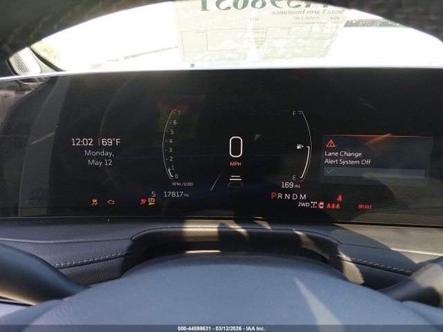 2024 Cadillac Xt4 Awd Premium Luxury მანქანა იყიდება აუქციონზე, vin: 1GYFZDR44RF171593, აუქციონის ნომერი: 44598631