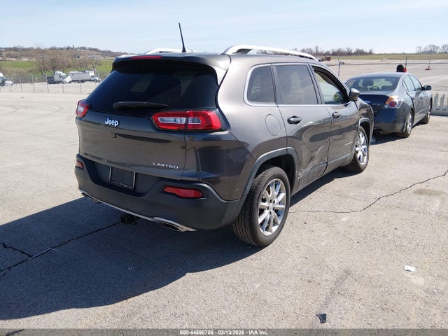 Продаж на аукціоні авто 2017 Jeep Cherokee Limited Fwd, vin: 1C4PJLDS8HD236411, номер лоту: 44598706
