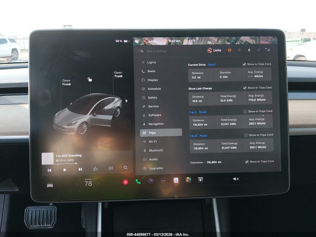 Aukcja sprzedaży 2018 Tesla Model 3 Long Range/mid Range, vin: 5YJ3E1EA2JF060922, numer aukcji: 44598877