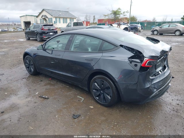 Продажа на аукционе авто 2025 Tesla Model 3 Long Range Rear-wheel Drive/standard Rear-wheel Drive, vin: 5YJ3E1EA9SF969936, номер лота: 44598932