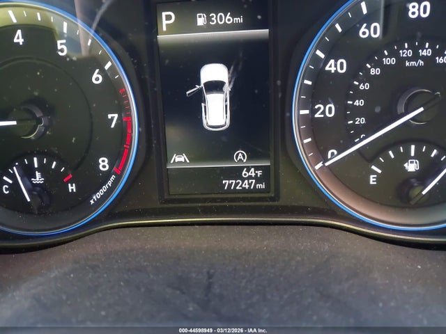 44598949 :رقم المزاد ، KM8K2CAB9NU903604 vin ، 2022 Hyundai Kona Se مزاد بيع