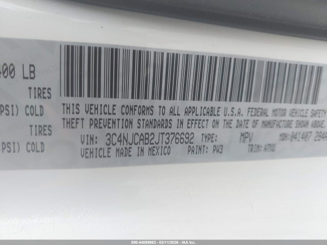 2018 JEEP COMPASS 3C4NJCAB2JT376692 Photo 8