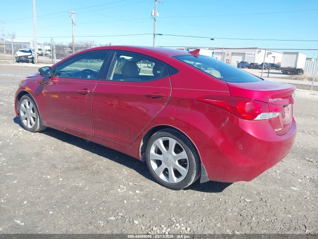 2013 Hyundai Elantra Limited მანქანა იყიდება აუქციონზე, vin: KMHDH4AE6DU515283, აუქციონის ნომერი: 44599089