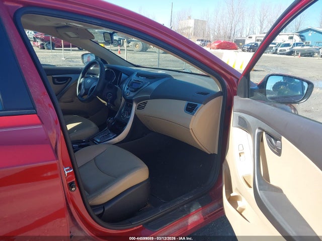 2013 Hyundai Elantra Limited მანქანა იყიდება აუქციონზე, vin: KMHDH4AE6DU515283, აუქციონის ნომერი: 44599089