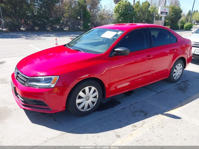 44599101 :رقم المزاد ، 3VW2K7AJ0FM316049 vin ، 2015 Volkswagen Jetta 2.0l S مزاد بيع
