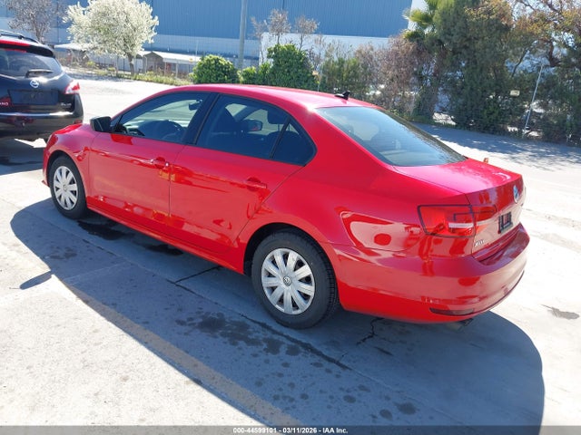 44599101 :رقم المزاد ، 3VW2K7AJ0FM316049 vin ، 2015 Volkswagen Jetta 2.0l S مزاد بيع