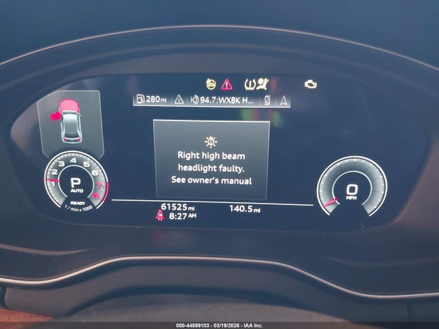 2023 Audi Q5 Premium Plus 45 Tfsi S Line Quattro მანქანა იყიდება აუქციონზე, vin: WA1EAAFY8P2134012, აუქციონის ნომერი: 44599103