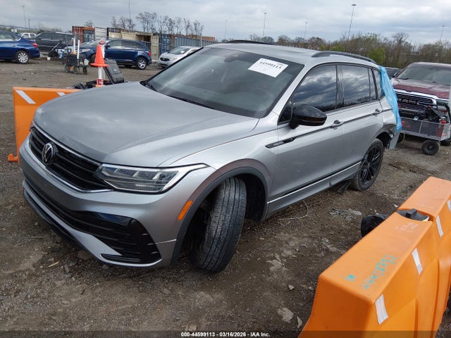 2022 Volkswagen Tiguan 2.0t Se R-line Black მანქანა იყიდება აუქციონზე, vin: 3VVCB7AX8NM147975, აუქციონის ნომერი: 44599113