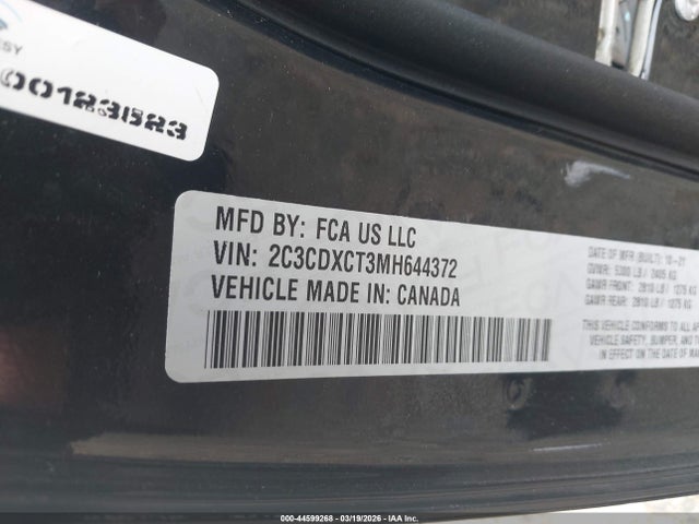 2021 DODGE CHARGER 2C3CDXCT3MH644372 Photo 8