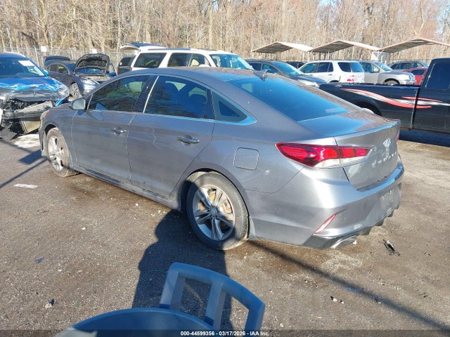 44599356 :رقم المزاد ، 5NPE34AF1JH707295 vin ، 2018 Hyundai Sonata Sport+ مزاد بيع