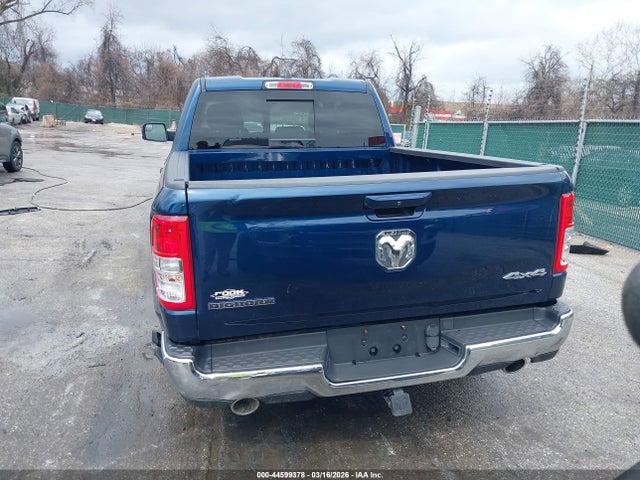 44599378 :رقم المزاد ، 1C6SRFBT4MN699206 vin ، 2021 Ram 1500 Big Horn  4x4 6'4 Box مزاد بيع