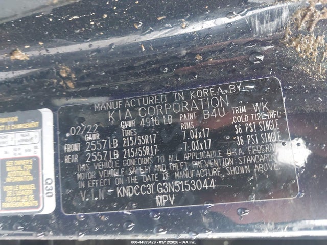 2022 KIA NIRO EV KNDCC3LG3N5153044 Photo 8
