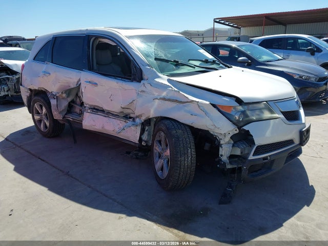 2011 Acura Mdx მანქანა იყიდება აუქციონზე, vin: 2HNYD2H27BH516759, აუქციონის ნომერი: 44599432