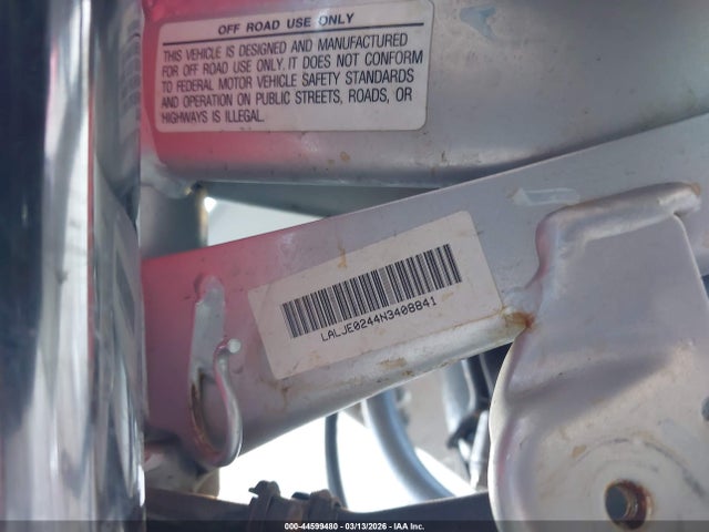 LALJE0244N3408841 Honda Crf110 F