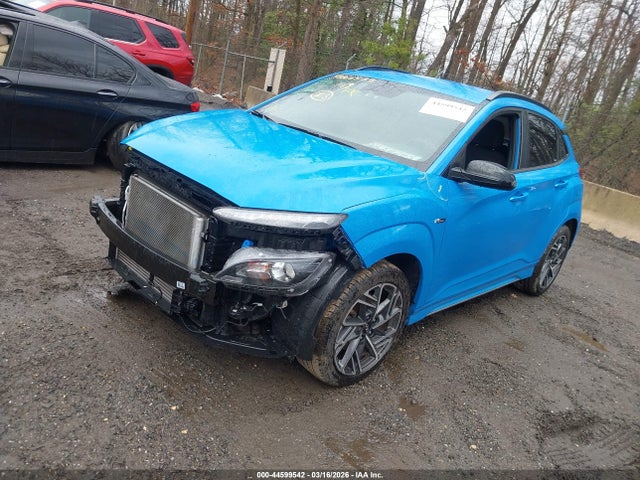 2022 HYUNDAI KONA KM8K33A35NU870283 Photo 1