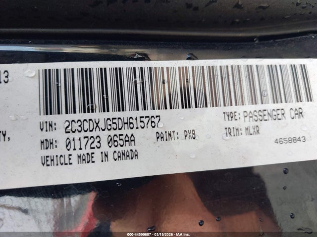 2013 DODGE CHARGER 2C3CDXJG5DH615767 Photo 8