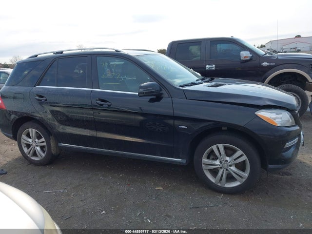 44599777 :رقم المزاد ، 4JGDA5HB2CA030578 vin ، 2012 Mercedes-benz Ml 350 4matic مزاد بيع