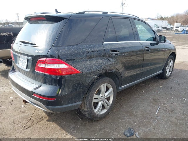 44599777 :رقم المزاد ، 4JGDA5HB2CA030578 vin ، 2012 Mercedes-benz Ml 350 4matic مزاد بيع