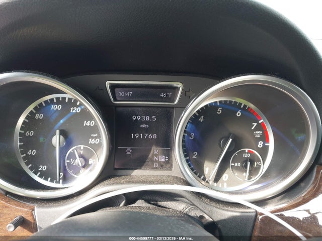 44599777 :رقم المزاد ، 4JGDA5HB2CA030578 vin ، 2012 Mercedes-benz Ml 350 4matic مزاد بيع